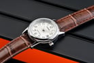 Casio General LTP-V002L-7B2UDF Silver Dial Brown Leather Band-6