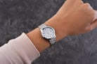 Casio General LTP-V004D-7BUDF Ladies White Dial Stainless Steel Band-7