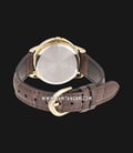 Casio General LTP-V004GL-7AUDF Ladies White Dial Brown Leather Band-2