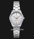 Casio General LTP-V005D-7B2UDF Analog Ladies Silver Dial Stainless Steel Band-0