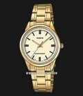 Casio General LTP-V005G-9AUDF Gold Dial Gold Tone Stainless Steel Band-0
