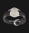 Casio General LTP-V005L-7AUDF Silver Analog Dial Black Leather Band-2
