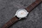 Casio General LTP-V005L-7B3UDF Analog Ladies White Dial Brown Leather Band-7