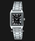 Casio General LTP-V007D-1BUDF Black Dial Stainless Steel Band-0