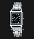 Casio General LTP-V007D-1EUDF Black Dial Stainless Steel Band-0