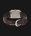 Casio General LTP-V007L-7B2UDF White Dial Brown Leather Band-2