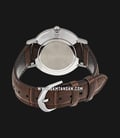 Casio General LTP-VT01L-2BUDF Analog Ladies Blue Dial Brown Leather Band-2