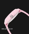 Casio LX-500H-4E4VDF Ladies Analog Silver Dial Pink Resin Strap-1