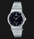 Casio MQ-1000D-1A2DF Authentic Diamond Black Dial Stainless Steel Strap-0