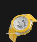 Casio Baby-G MSG Series MSG-400-9ADR Ladies Digital Analog Dial Yellow Resin Band-1