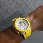 Casio Baby-G MSG Series MSG-400-9ADR Ladies Digital Analog Dial Yellow Resin Band-4