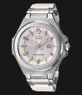 Casio Baby-G MSG Series MSG-S500CD-7ADR Tough Solar Silver Dial Resin With Stainless Steel Band-0