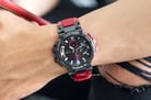 Casio G-Shock MTG-B1000B-1A4JF MT-G Chronograph Baselworld 2018 Black Dial Red Rubber Strap-7