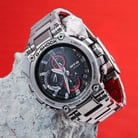 Casio G-Shock MTG-B1000D-1AJF MT-G Chronograph Black Dial Silver Composite Strap-3