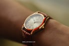 Casio General MTP-1094Q-9B Gold Dial Brown Leather Band-4