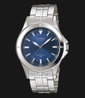 Casio MTP-1214A-2AVDF Enticer Men Blue Dial Stainless Steel Strap-0