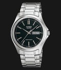 Casio General MTP-1239D-1ADF Black Dial Stainless Steel Band-0