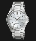 Casio General MTP-1239D-7ADF Silver Dial Stainless Steel Band-0