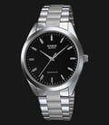 Casio General MTP-1274D-1ADF Black Dial Stainless Steel Strap-0