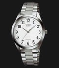 Casio General MTP-1274D-7BDF White Dial Stainless Steel Strap-0