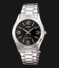 Casio MTP-1275D-1A2DF Enticer Men Black Dial Stainless Steel Strap-0