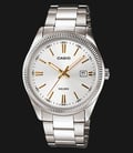 Casio General MTP-1302D-7A2VDF Men Silver Dial Stainless Steel Band-0