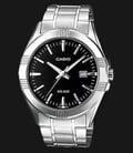 Casio General MTP-1308D-1AVDF Black Dial Stainless Steel Band-0