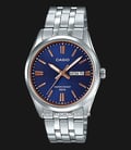 Casio General MTP-1335D-2A2VDF Enticer Men Blue Dial Stainless Steel Band-0