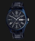 Casio Standard MTP-1384BUL-1AVDF - Enticer Series - Gents - Leather Strap-0