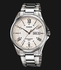 Casio General MTP-1384D-7AVDF Enticer Men Silver Dial Stainless Steel Band-0