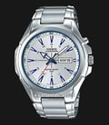 Casio MTP-E200D-7A2VDF Men Silver Dial Stainless Steel Strap-0