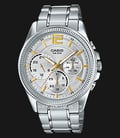 Casio General MTP-E305D-7AVDF Men Silver Dial Stainless Steel Strap-0