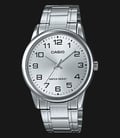 Casio MTP-V001D-7BUDF Men Silver Dial Stainless Steel Band-0