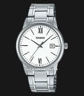 Casio General MTP-V002D-7B3UDF Silver Dial Stainless Steel Band-0