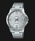 Casio General MTP-V004D-7B2UDF Silver Dial Stainless Steel Band-0