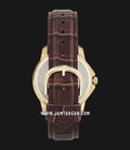 Casio General MTP-V004GL-7AUDF Enticer White Dial Brown Leather Band-2