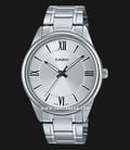 Casio General MTP-V005D-7B5UDF Silver Dial Stainless Steel Band-0