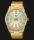 Casio General MTP-VD02G-9EUDF Dress Men Soft Gold Dial Gold Stainless Steel Band-0