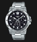 Casio General MTP-VD300D-1EUDF Men Black Dial Stainless Steel Band-0