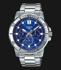 Casio General MTP-VD300D-2EUDF Men Blue Dial Stainless Steel Band-0