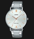 Casio General MTP-VT01D-7BUDF Analog Men Silver Dial Stainless Steel Band-0