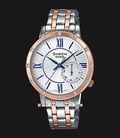 Casio Sheen SHE-3046SGP-7BUDF White Dial Stainless Steel Strap-0