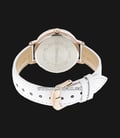 Casio Sheen SHE-3048PGL-7AUDR Silver Dial White Leather Strap-2