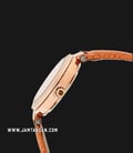 Casio Sheen SHE-3051PGL-7AUDF Ladies Rose Gold Dial Orange Leather Strap-1