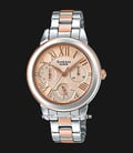 Casio Sheen SHE-3059SPG-9AUDR Rose Gold Dial Stainless Steel Strap-0