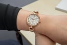Casio Sheen SHE-3067PGL-7BUDF Mother of Pearl Dial Rose Gold Leather Band-8