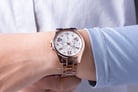 Casio Sheen SHE-3806PG-7AUDR Silver Dial Rose Gold Stainless Steel Strap-1