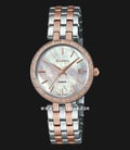 Casio Sheen SHE-4060SG-7AUDF Ladies Mother Of Pearl Dial Dual Tone Stainless Steel Band-0