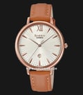 Casio Sheen SHE-4534PGL-7AUDF Gold Dial Brown Leather Band-0