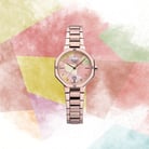 Casio Sheen SHE-4543CG-4AUDF Iridescent Shimmer Of Mother Of Pearl Dial Rose Gold S.Steel Band-1